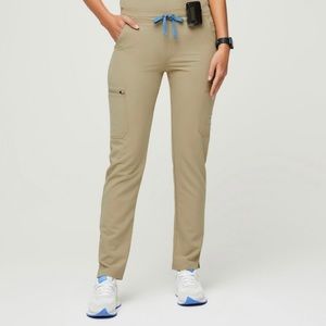 Figs Yola™ Skinny Scrub Pants Small Sandy